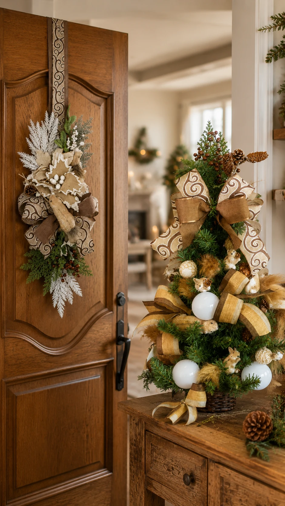 A Casa Feliz Decor faz decoração de Natal para empresas